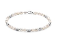 Bracciale Miluna Donna Pepite di perle in Argento Perla PBR3642B